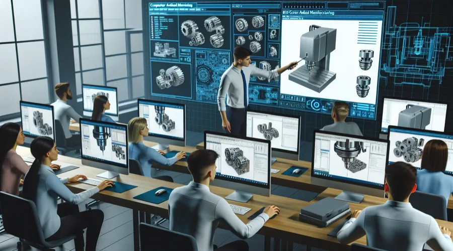 CNC szerszámgépek műhelyprogramozója képzés — G-kód programozás valós CNC-gépen